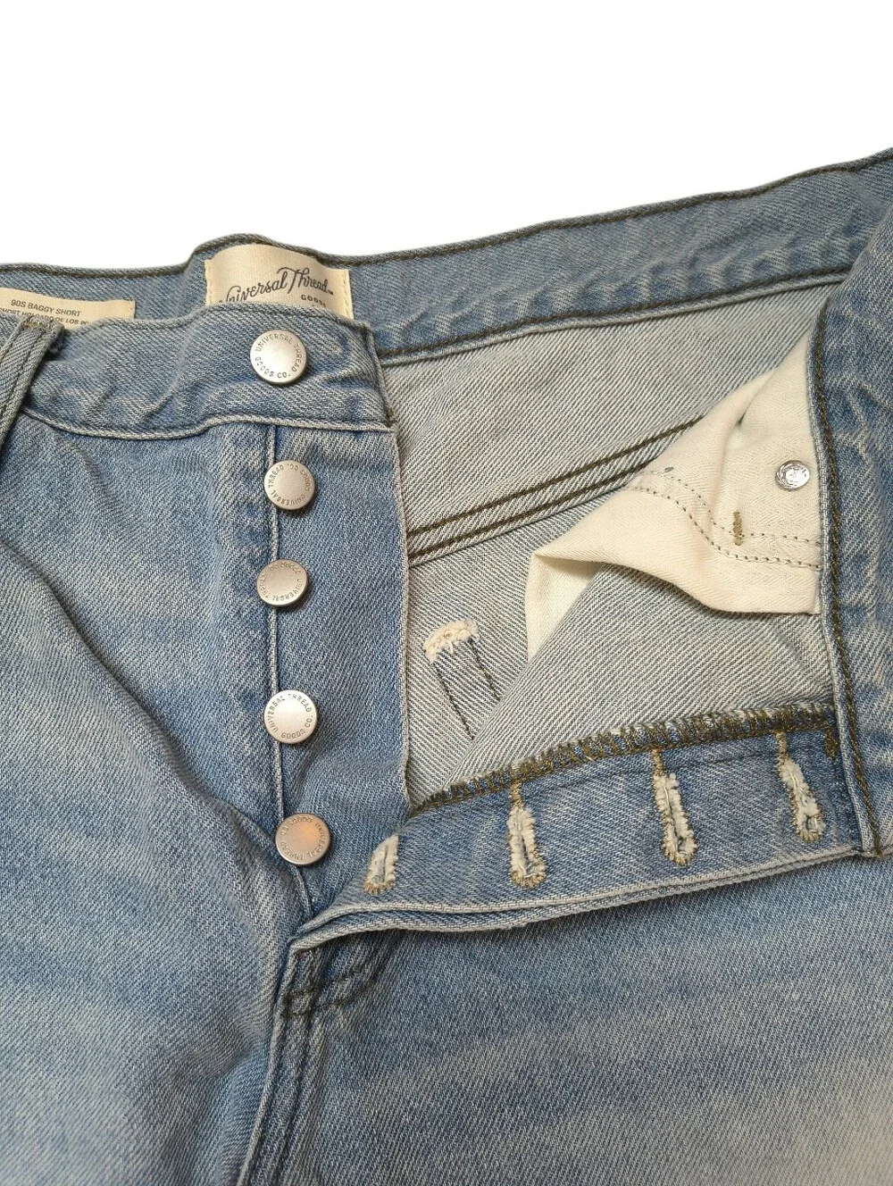 Universal Thread 90's Baggy Button Fly Shorts Size 12